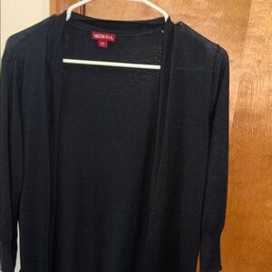 Merona Women's Black Cardigan Sweater